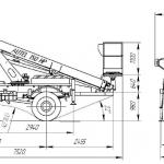 АГП 14Т на шасси ГАЗ 33081 (4х4)