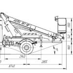 АГП 18Т на шасси ГАЗ 33081 (двухрядная кабина)