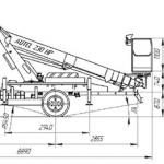 АГП-22Т сompact на шасси ГАЗ-33086 с двухрядной кабиной